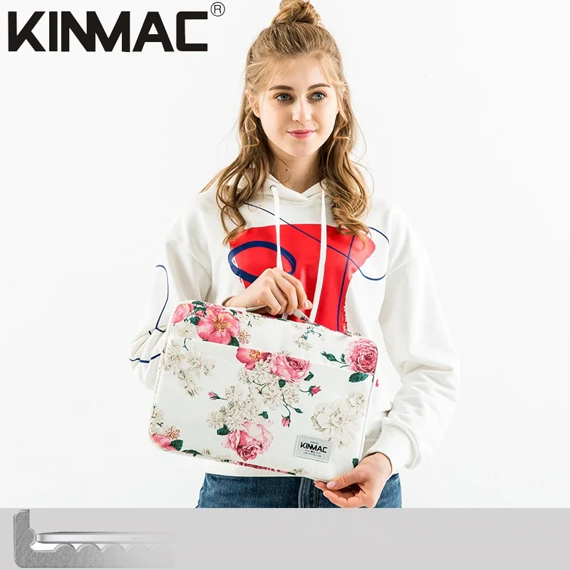 Ударопрочная брендовая сумка для ноутбука Kinmac 12 13 14 15 6 дюймов Сумка с розовым