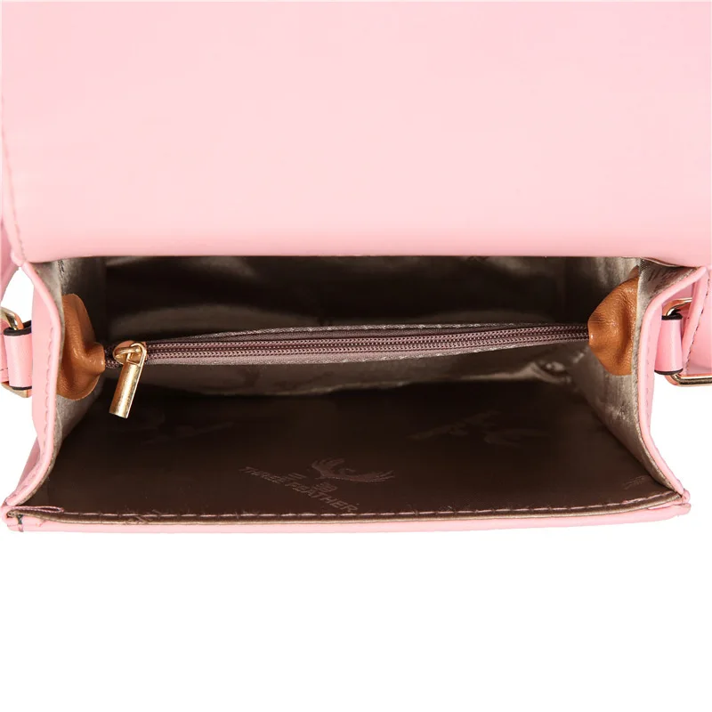 Малый и свежий мода свинья замок одного плеча косые женская сумка продаж Новые