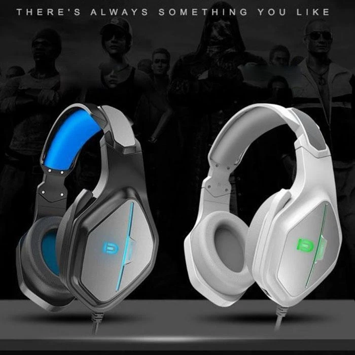 X5 большие наушники со световым микрофоном стерео 7 1 игровые гарнитуры глубокий