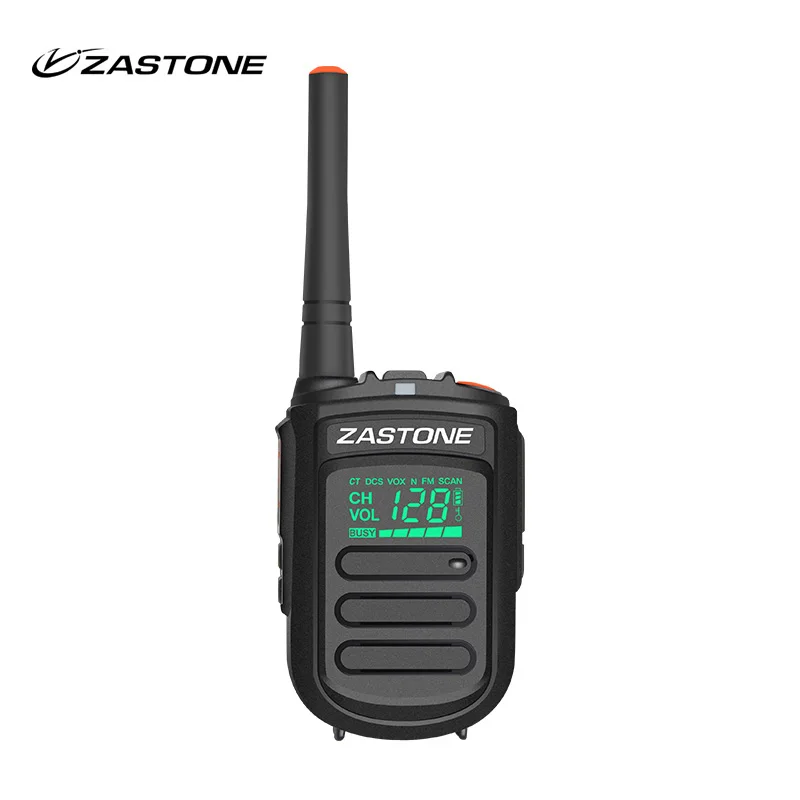 Zastone портативная рация 3 Вт мощность UHF 400 470 МГц двухсторонний радио коммуникатор