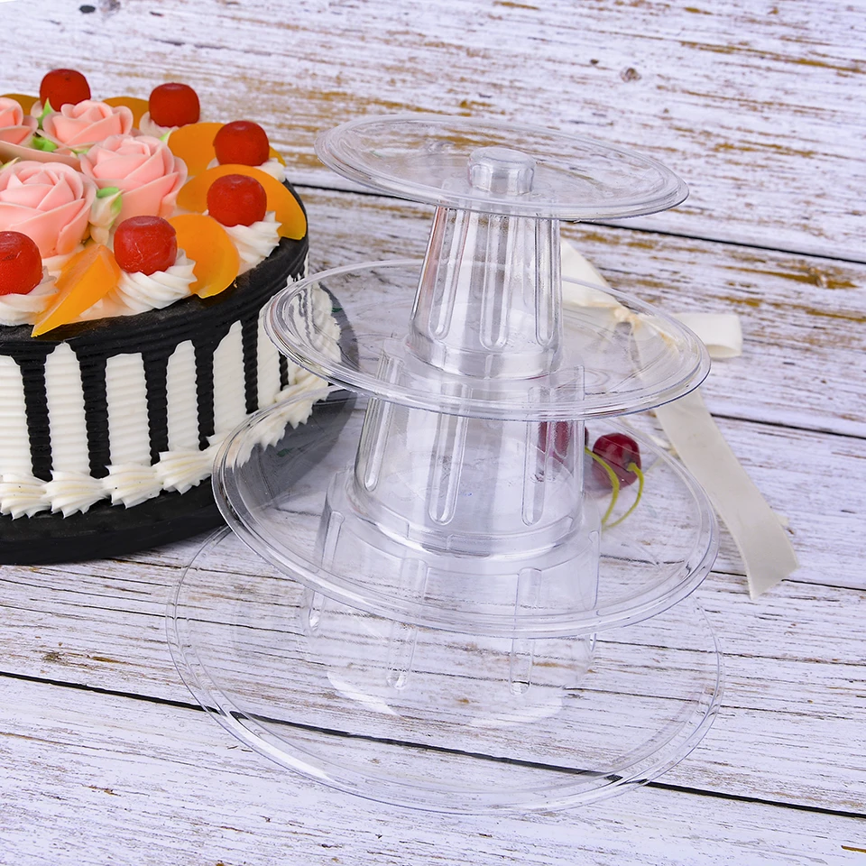 Дисплейная башня Transhome для макаронов 4-ярусная подставка кексов пирожных