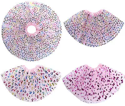 Воздушные юбки американки из шифона для маленьких девочек розовые пачки