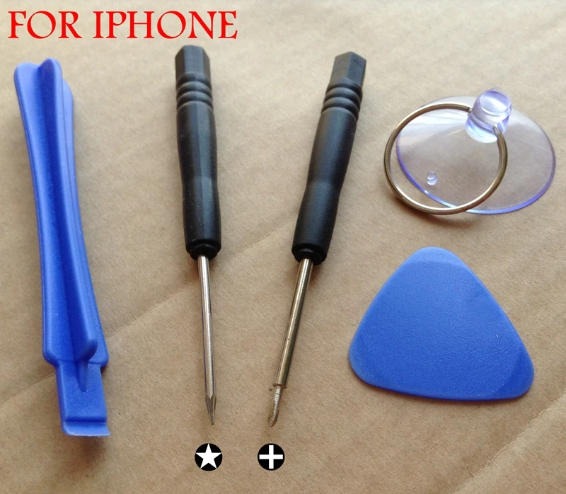 1000 набор открывающихся инструментов отверток для ремонта Набор iPhone 6 Plus 5 Φ 4 4G 3G 3GS