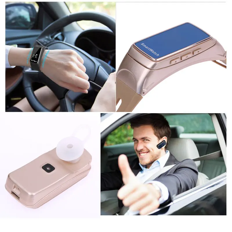 SmartBand браслет Фитнес сердечного ритма Многофункциональный гарнитура bluetooth smart