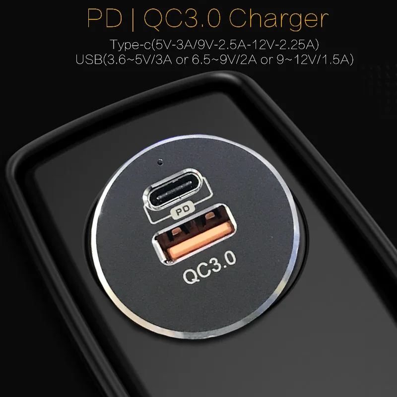 ATORCH PD qc3.0 USB адаптер питания для iPhone 6 5S Samsung Galaxy S5 S6 S7 5V 2A Мульти зарядное устройство
