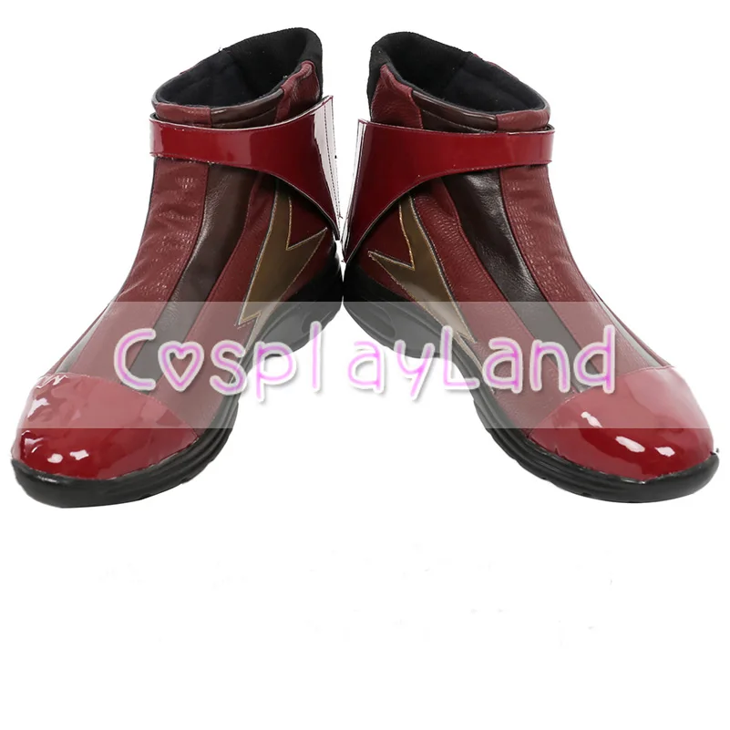 

Justice League Flash Cosplay Costume Red Leather Suit Superhero Halloween Costumes for Adult Custom Made Jumpsuit Flash Costume