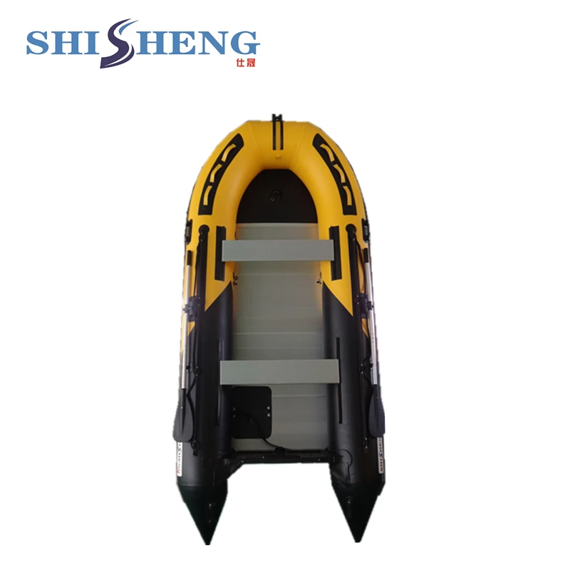 Надувная лодка из ПВХ с твердым алюминиевым полом в китайском стиле сертификатом