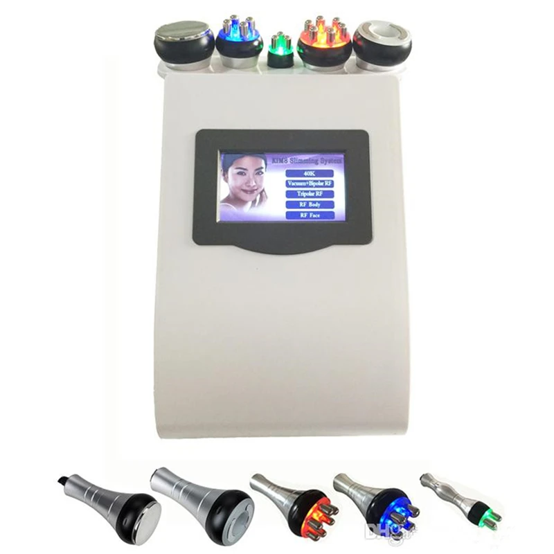 

40K Ultrasonic Lipo Suction Cavitation Slimming Machine Tripolar Sixpolar Bipolar Vacuum RF Machine CE