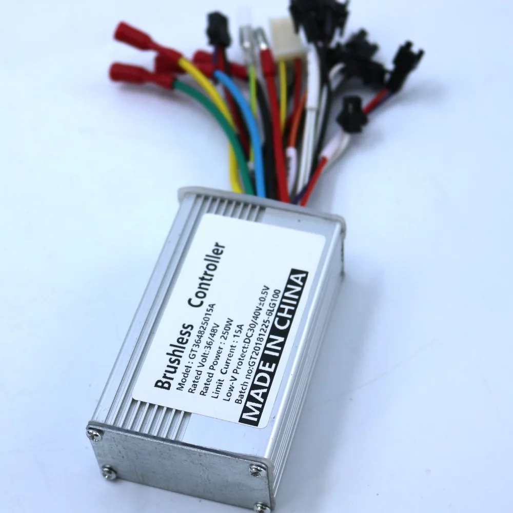 Greentime 36V 250W 15A для е байка синусоида Электрический велосипед контроллер