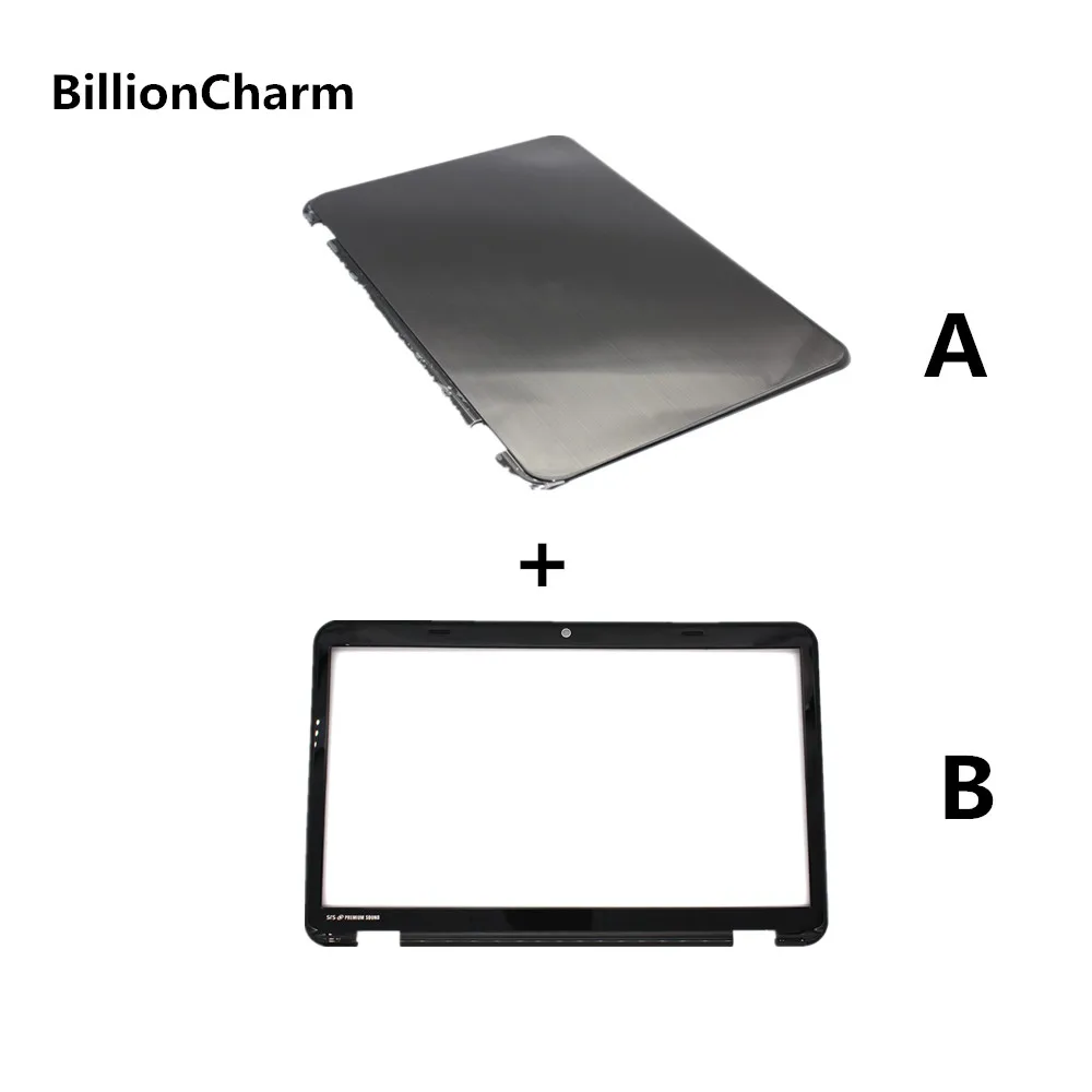 BillionCharm Нижний Базовый чехол для ноутбука DELL Inspiron 15R N5110 M5110 lcd задняя крышка/ЖК-дисплей передняя рамка черный