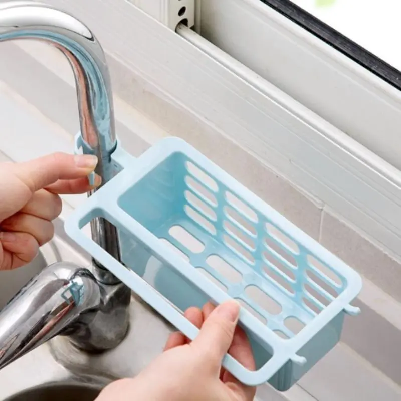 1 шт. пластиковая подставка для полотенец кухонной раковины|Подставки хранения и
