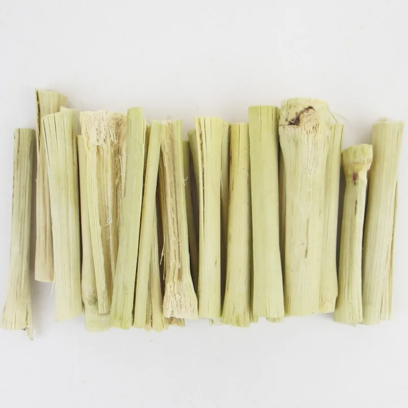 50g 10CM Sweet Bamboo Stick Branch Hamsters Chinchillas Rabbit Parrot Rat Guinea Pig Snacks Cleaning Teeth Treat Molar Chew