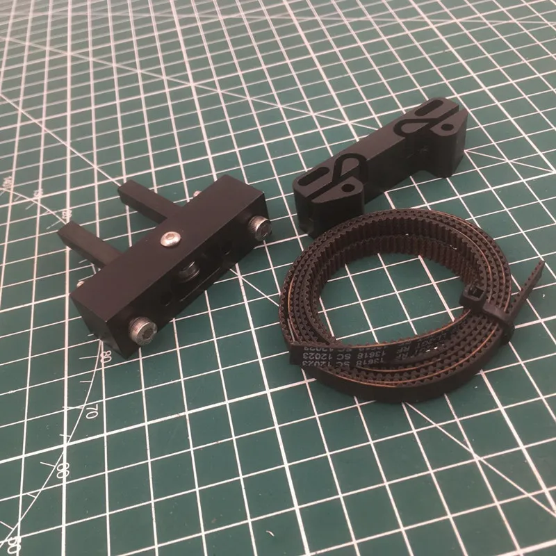 1 компл. Prusa i3/Anet A8 обновление X осевые части алюминиевый Металл X осевые части X Натяжной правый/левый комплект с X осевой натяжитель ремня