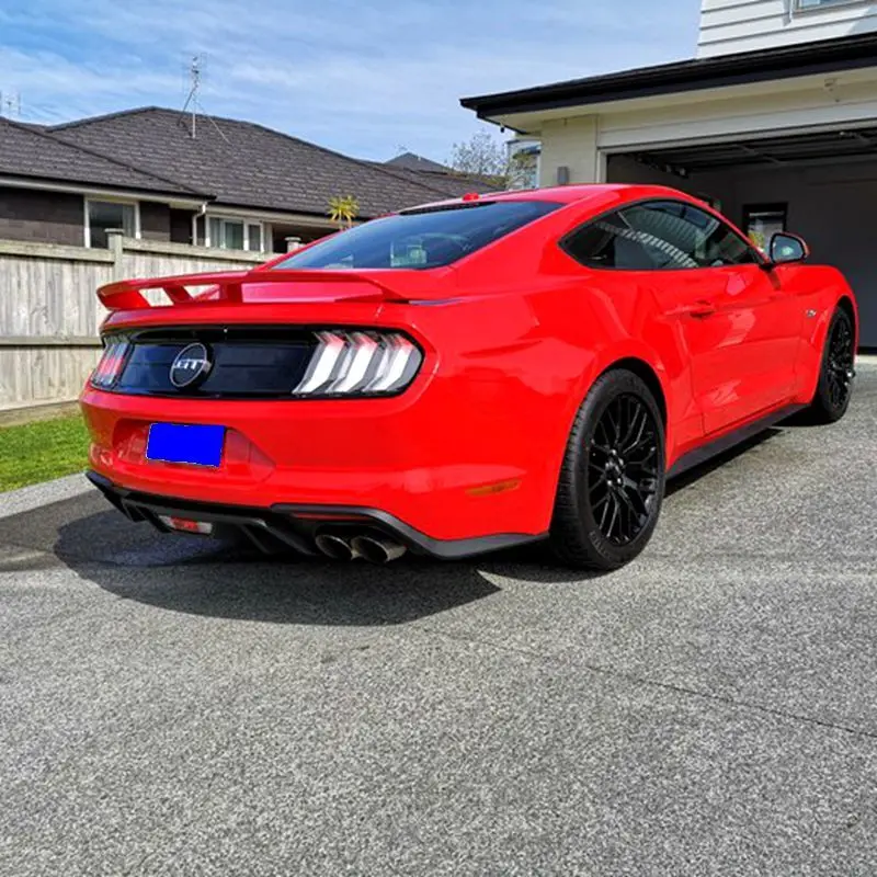 Для Ford Mustang 2015 2016 2017 2018 Высокое качество ABS Материал грунтовка цвет задний спойлер