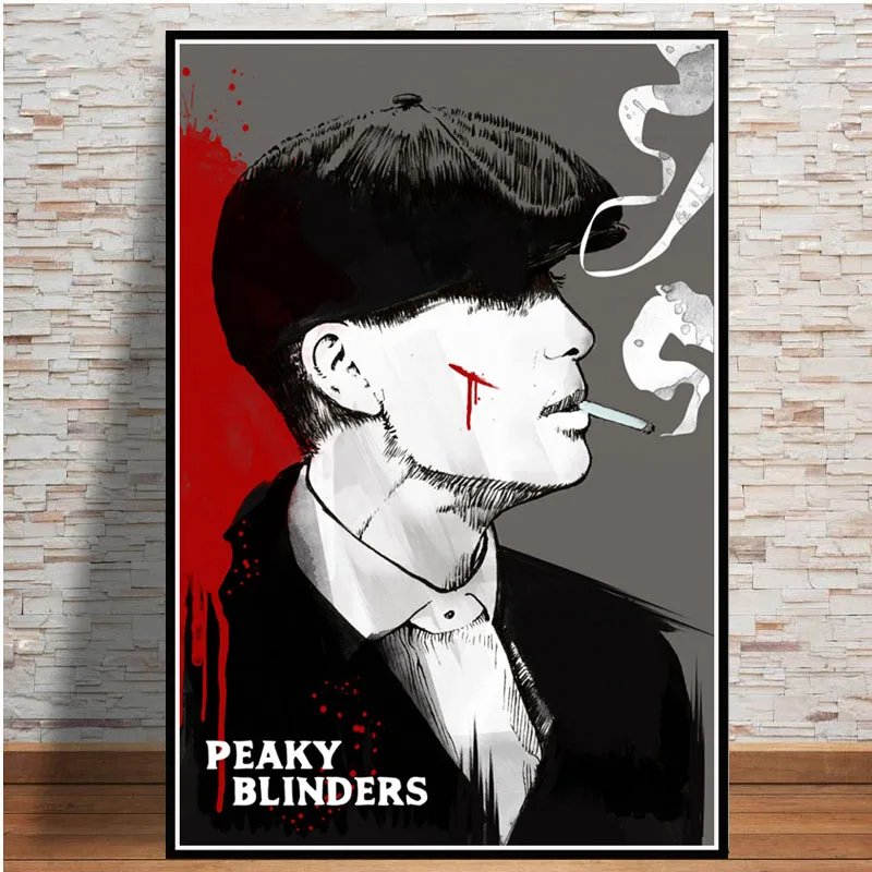 0015 Peaky blinds Cillian Murphy ТВ-шоу художественный постер Картина Настенная картина домашний декор плакаты и принты - Цвет: 0015