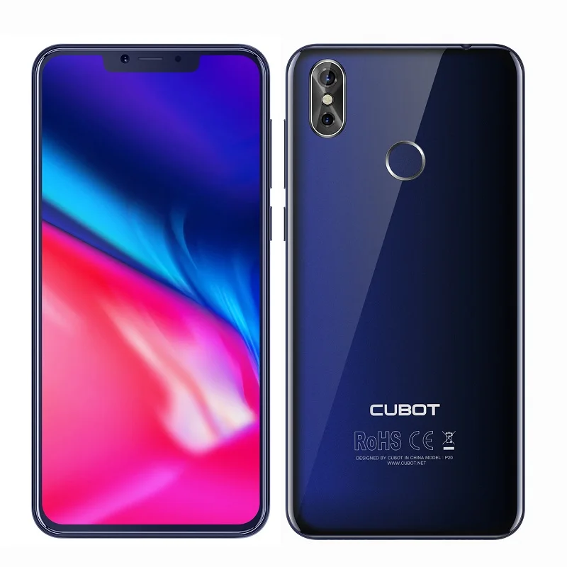 Cubot P20 смартфон с восьмиядерным процессором MT6750T ОЗУ 4 Гб ПЗУ 64 ГБ 6 18 дюйма 4000 мАч