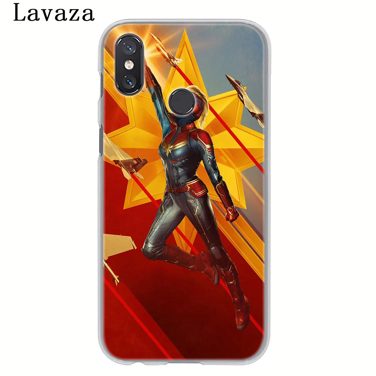 Твердый чехол для телефона Lavaza Captain Marvel Cat Xiaomi Redmi K20 8A 7A 6A Note 8 8T 7 5 6 Pro 4