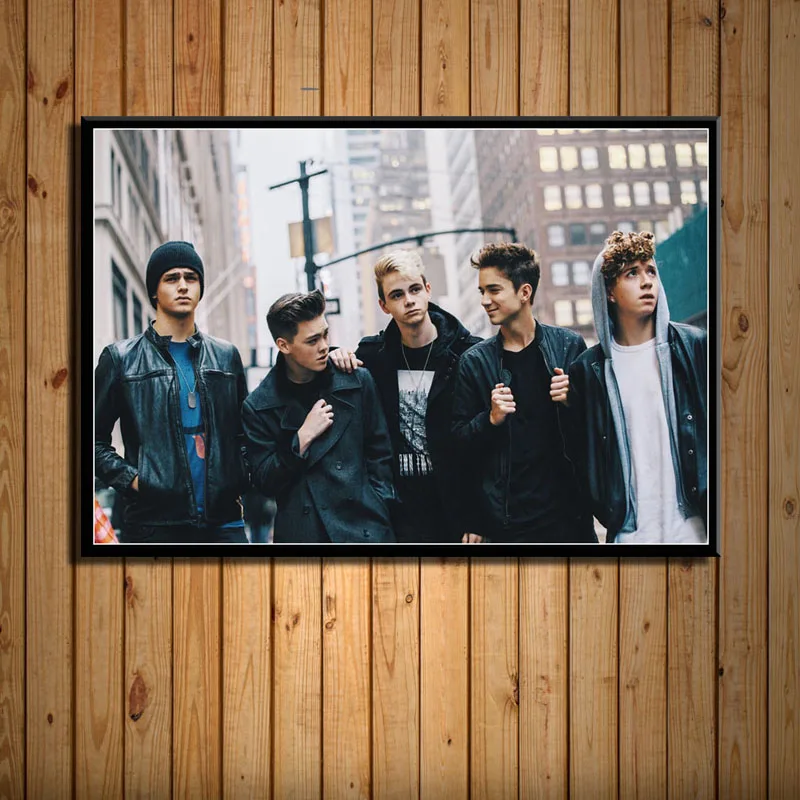 P002 почему мы не Jack Avery Зак Херрон Джона Marais поп-музыки Группа живопись Шелковый Холст плакат стены домашний декор, произведение искусства - Цвет: 6