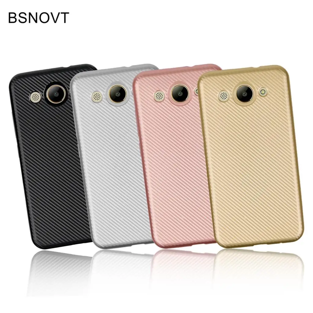 For Huawei Y3 2017 Case Soft TPU Slim Antiskid Shockproof Anti-knock Phone Cover Y5 Lite |