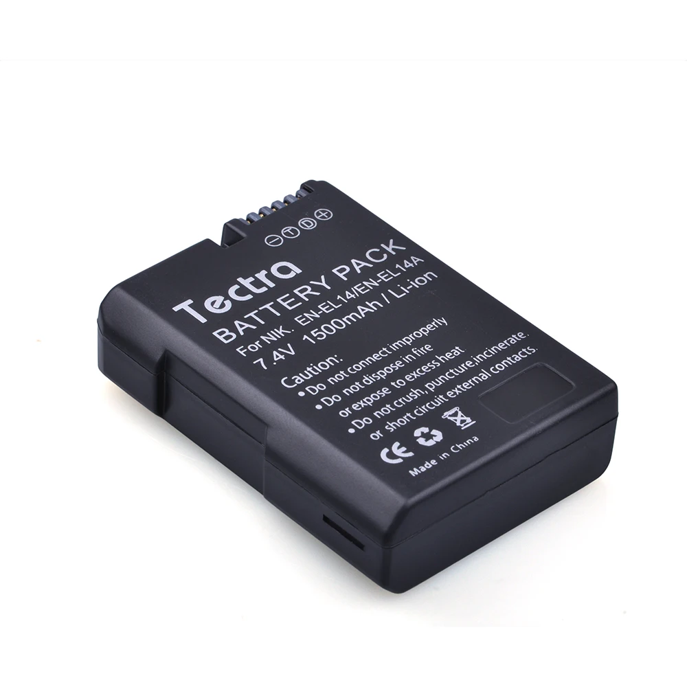 Аккумулятор enel14 en el14 1500 мАч для Nikon P7100 D5500 D5300 D5200 D3200 D3300 D5100 D3100 D3500 P7800|battery for nikon|camera