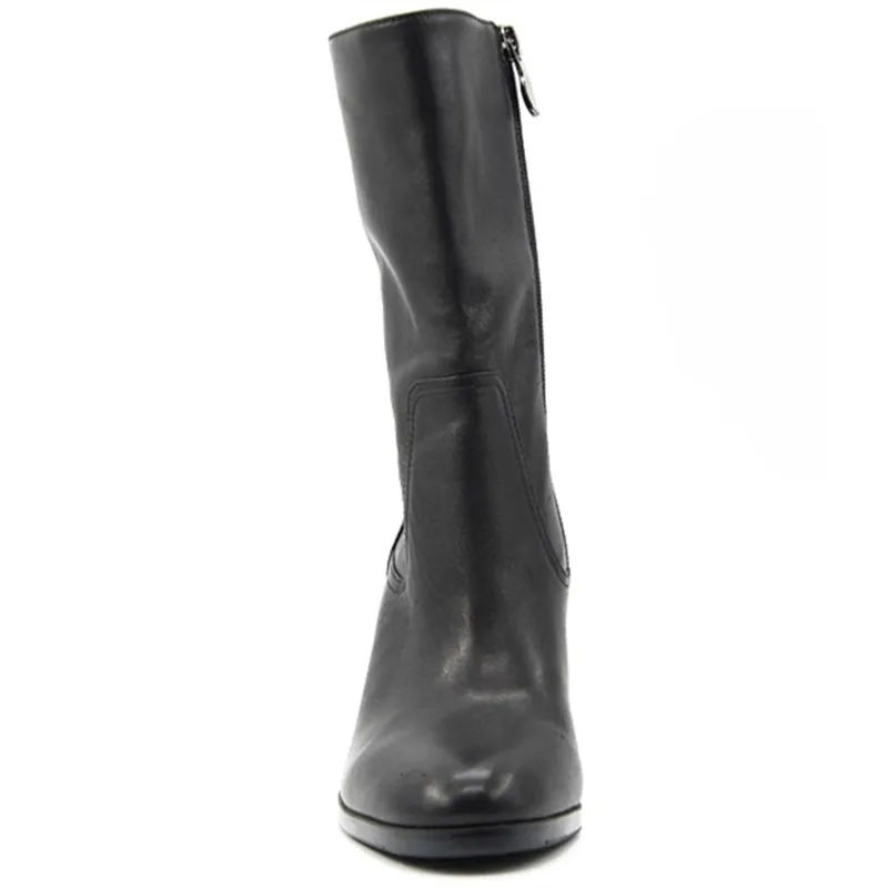 Masgulahe/Новое поступление Модные женские ботинки Черные из натуральной кожи на