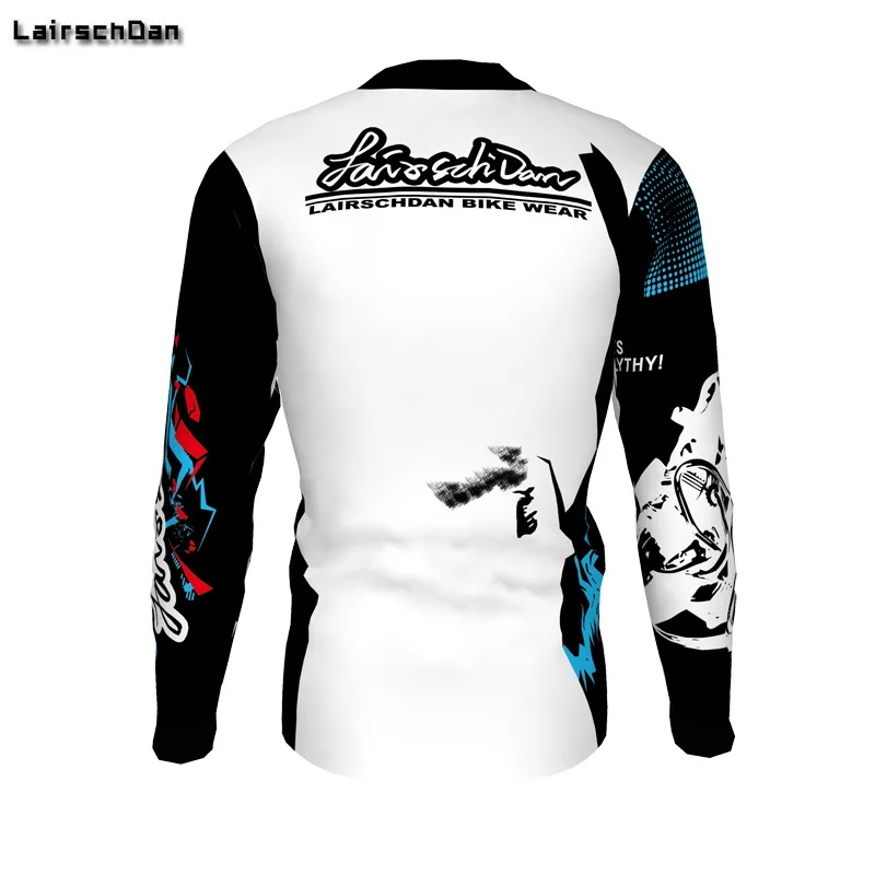 SPTGRVO LairschDan 2019 Enduro MX MTB футболка с длинным рукавом Велоспорт одежда Мотокросс DH