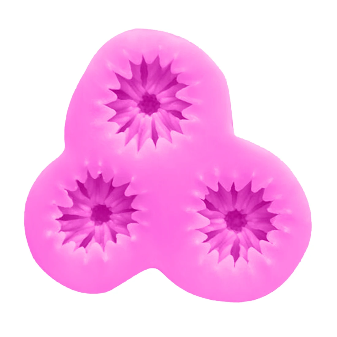 Украшение для торта 1 шт. форма подсолнуха хлеба силиконовая мыла помадка