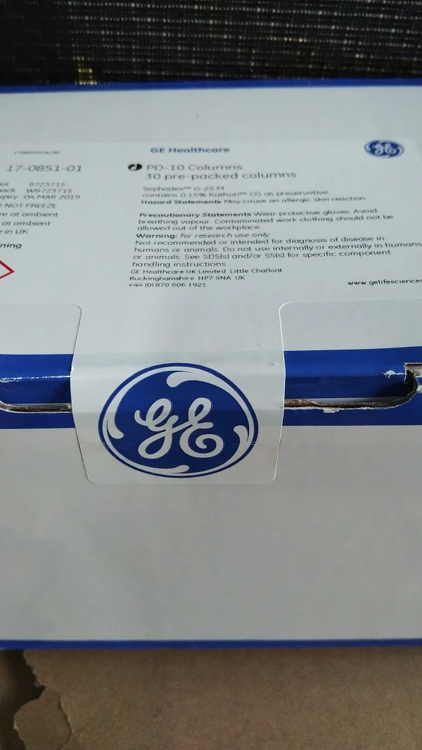 Для нас GE опреснения колонка PD 10 Колонка 30 штук 17 0851 01 сефадекса G 25|Дисководы