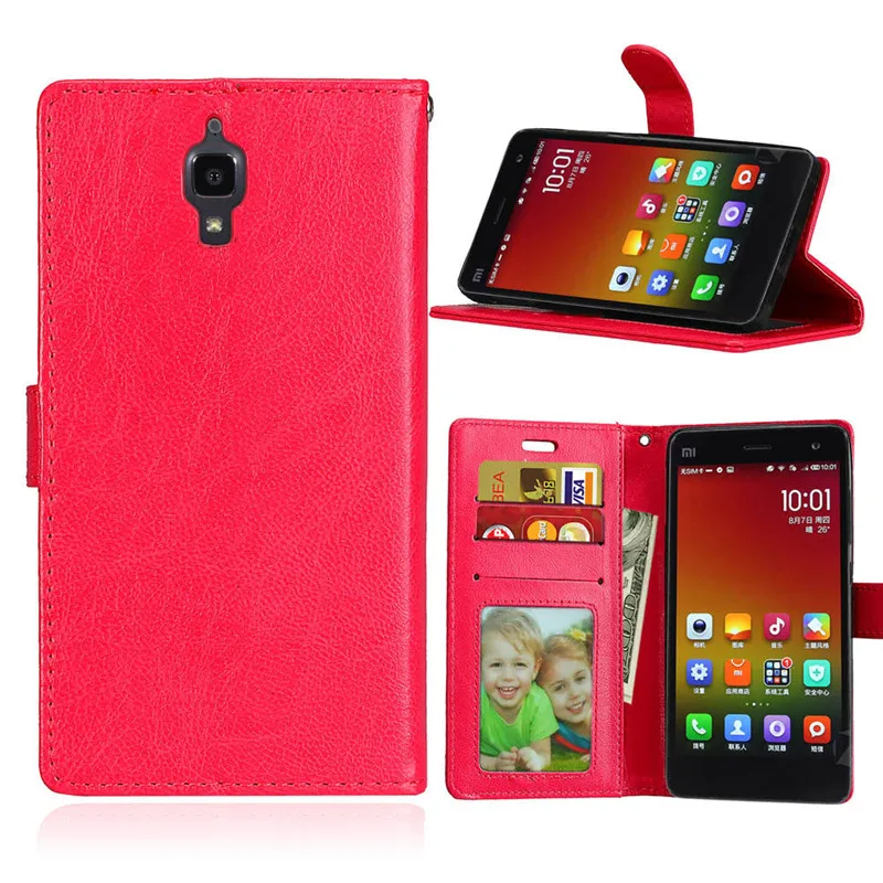 Чехол книжка из искусственной кожи для Xiaomi Mi4 Mi 4 M4|mobile phone bag|phone bagflip cover |