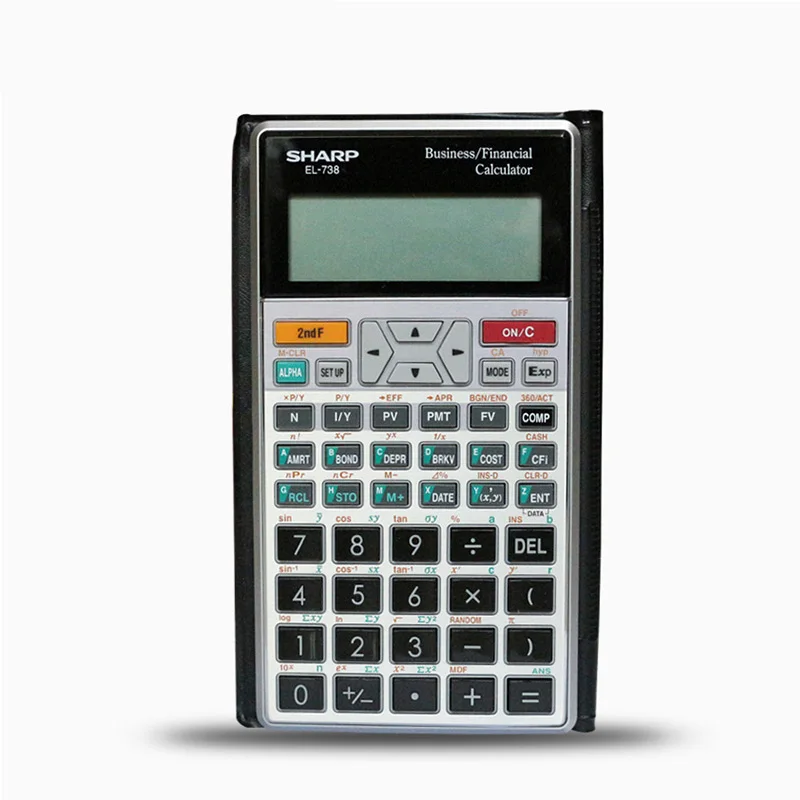 EL-738 SHARP EL-738, профессиональный калькулятор для анализа, студенческий калькулятор, применимый вспомогательный калькулятор для обучения - Цвет: EL-738
