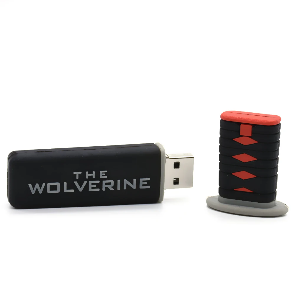 Мультяшный флеш накопитель USB флешка меч флешки 64 ГБ 32 16 8 нож флэш