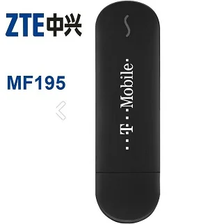Лот из 100 шт ZTE разблокированный MF195 3G GSM 21 Мбит/с USB Мобильный широкополосный модем доставка DHL|mobile broadband|usb gsm