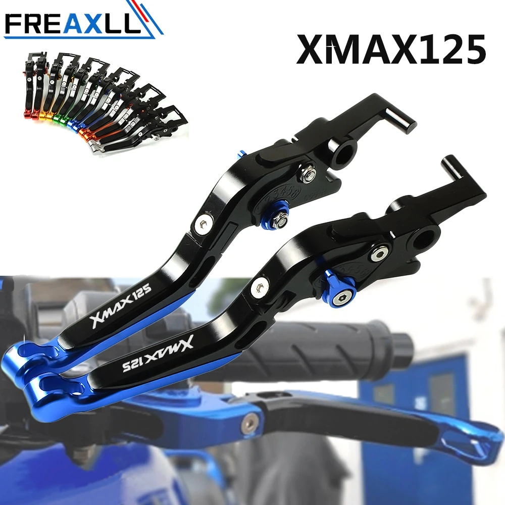 Для Yamaha XMAX125 XMAX 125 X-MAX рукоятка мотоцикла CNC Регулируемая Складная Удлиняющая