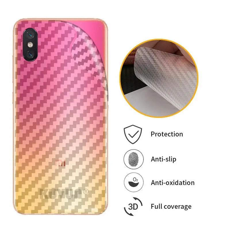 Защитная пленка MCEMEME 3D из углеродного волокна для задней панели Xiaomi mi 8 Mi8 Pro Lite 8se 6X