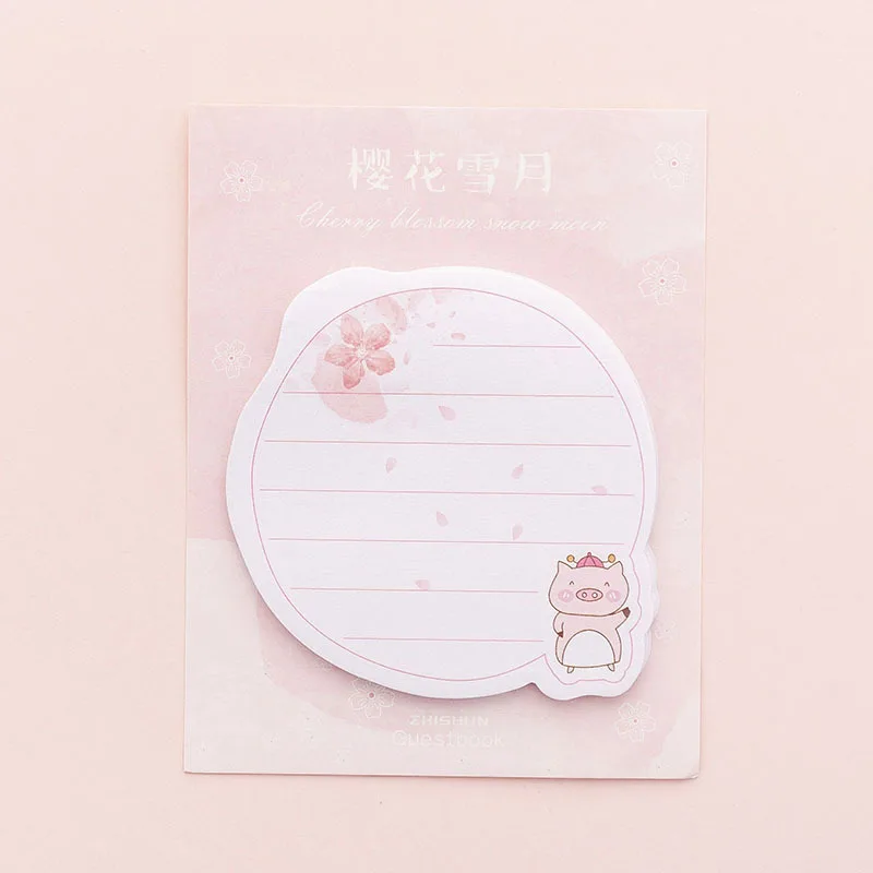 Милый блокнот для записей креативные Стикеры студентов | Канцтовары офиса и дома