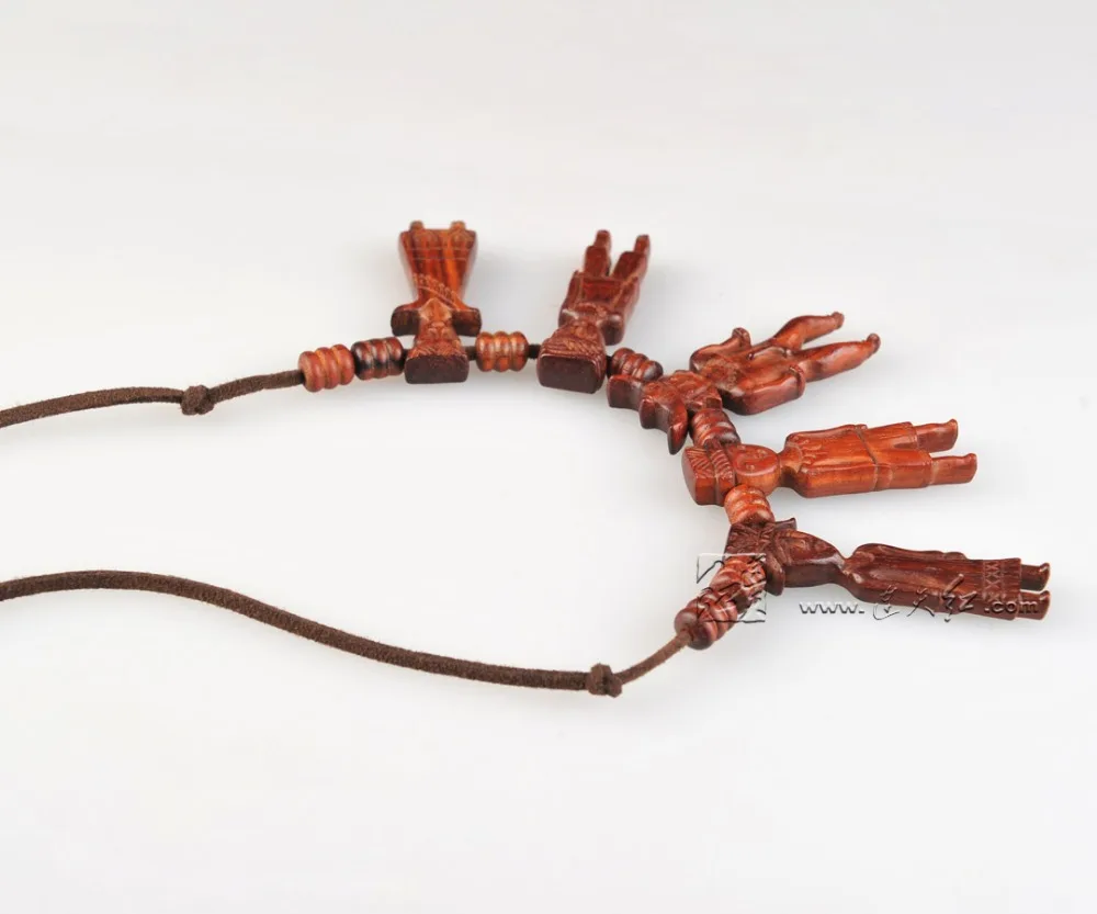 Laos Rosewood Модная бижутерия для девочек кулоны с мелким рисунком мальчиков и женщин