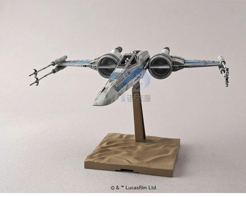 Оригинальная Bandai 02289 Звездные войны модель 1/72 X-Wing X-wing fighter Rebel style ПВХ фигурка модель куклы игрушки Фигурки