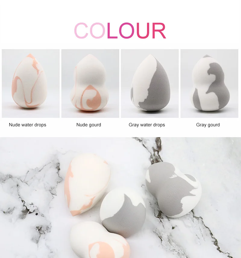 2 шт./партия спонж для нанесения основы под макияж beauty Cosmetic Puff безупречная пудра гладкая пудра для макияжа лица профессиональные косметические инструменты