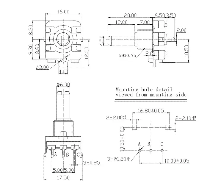 Бесплатная доставка 10 шт. Поворотный энкодер с бесконечным вращением на 360