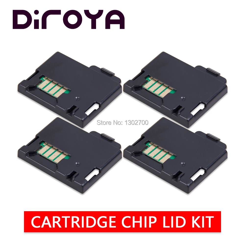 

4PCS ME 106R02763 106R02760 106R02761 106R02762 Toner Cartridge Chip Lid Kit For xerox Phaser 6020 6022 WorkCentre 6025 6027 WC