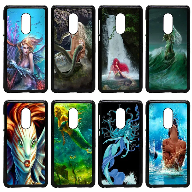 Чехлы для мобильных телефонов beauty Little Mermaid Жесткий ПК чехол Xiao mi Red 3X 6 5 5S плюс