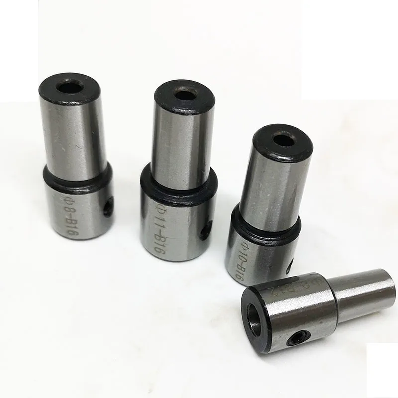 1set heavy duty collet chuck 1-16mm B18 B16 B12 B10 chuck with arbor hole 5 12 14 16 19 mm for CNC machine drilling lathe