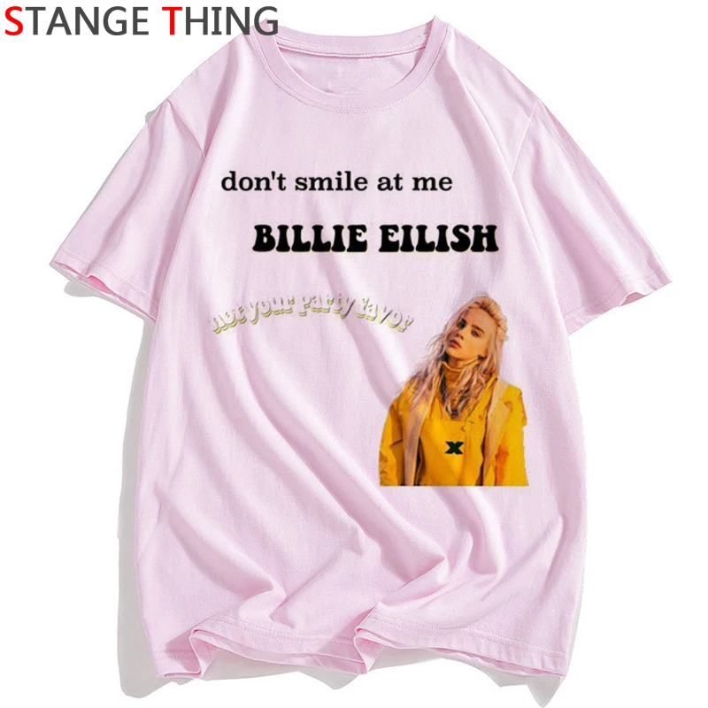 Новинка, Billie Eilish, Мужская футболка, Ретро стиль, хип-хоп стиль, уличная одежда, футболка с забавным принтом, 90 s, футболки для мужчин/женщин