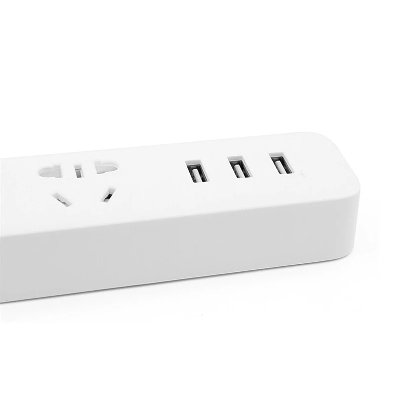 Xiao mi адаптация полосы питания Быстрая зарядка 3 USB удлинитель разъем с