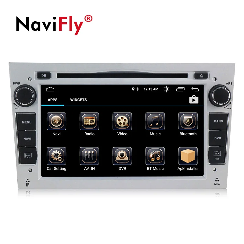 2DIN Android8.1 HD экран 1024*600 Автомобильный мультимедийный плеер для Opel Astra Vectra Antara Zafira Corsa с радио gps dvd плеер