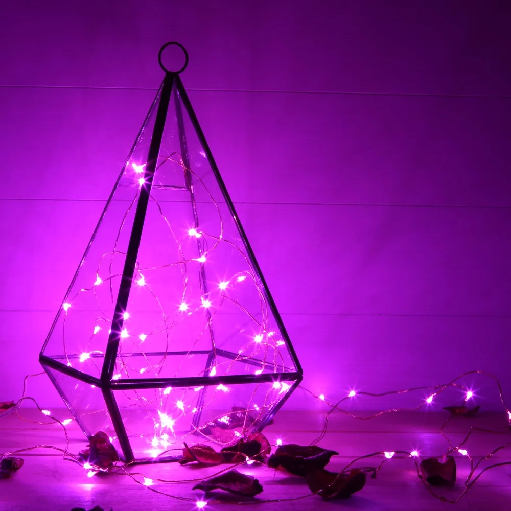 Magicnight 20 розовая микро светодиодная гирлянда на 7 футов Сверхтонкая медная