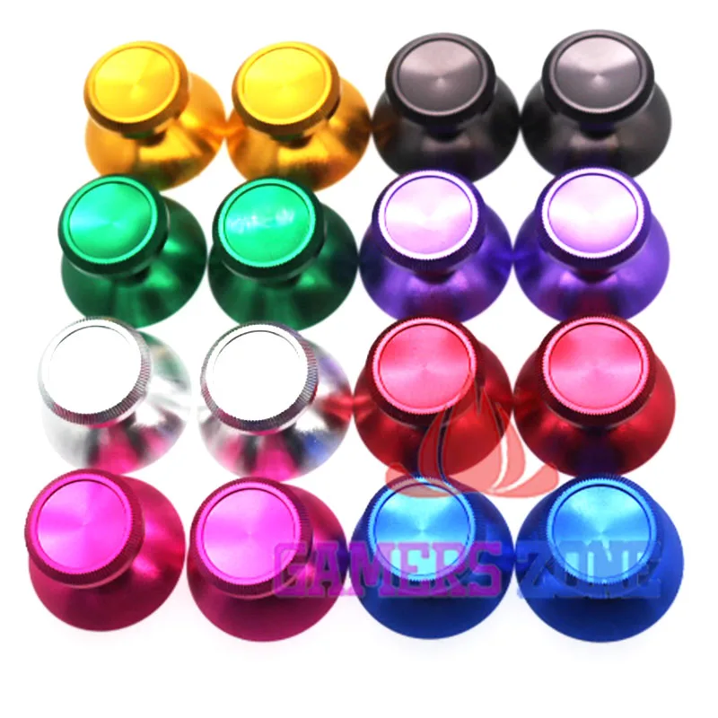 60 комплектов металлический алюминиевый сплав Аналоговый колпачок для пальцев Xbox