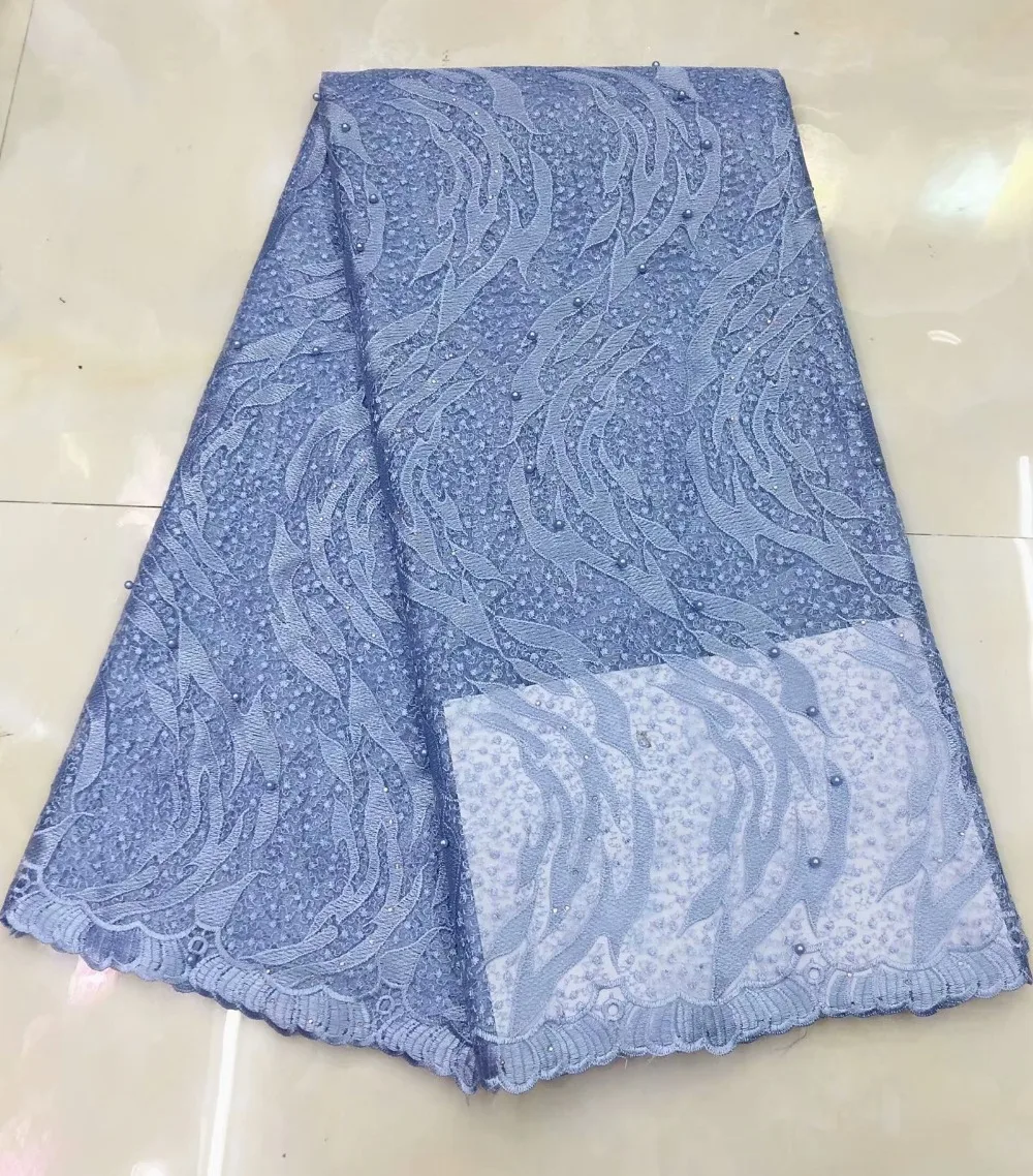 Африканская кружевная ткань 2019 вышитая в нигерийском стиле высокого качества