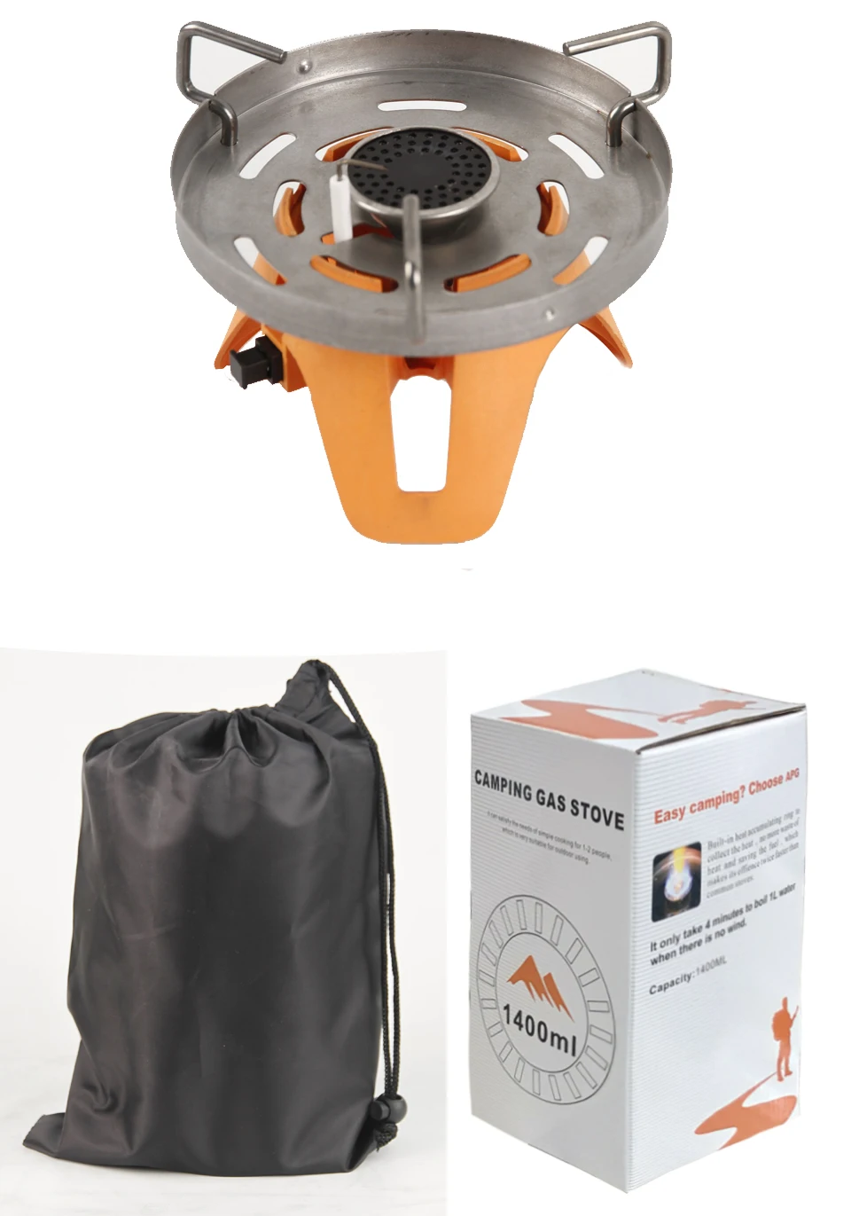 APG система приготовления пищи пеший Туризм Кемпинг печи для быстрого закипания