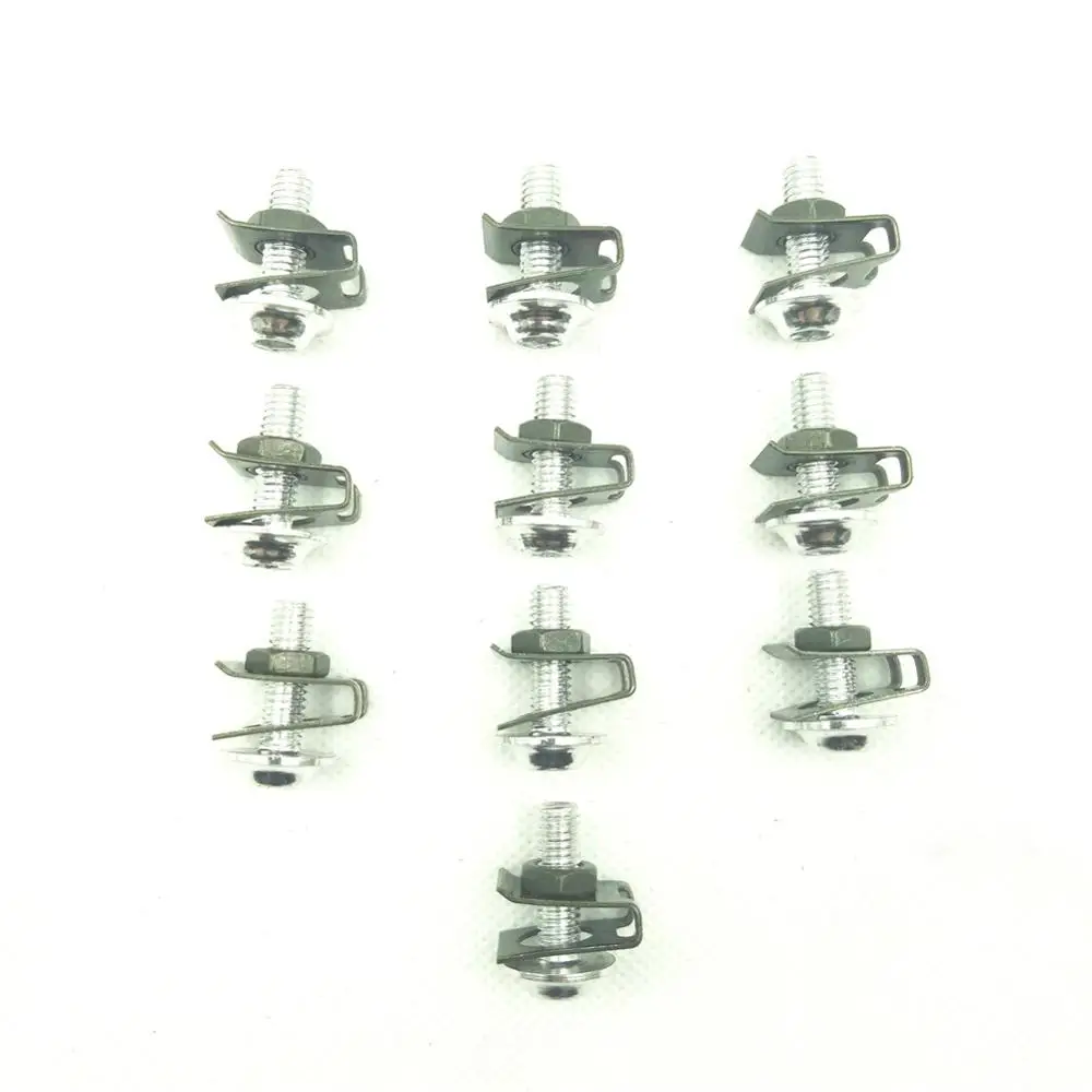 Болты обтекатели рабочие болты 6 мм зажимы для скоростных зажимов пружинные